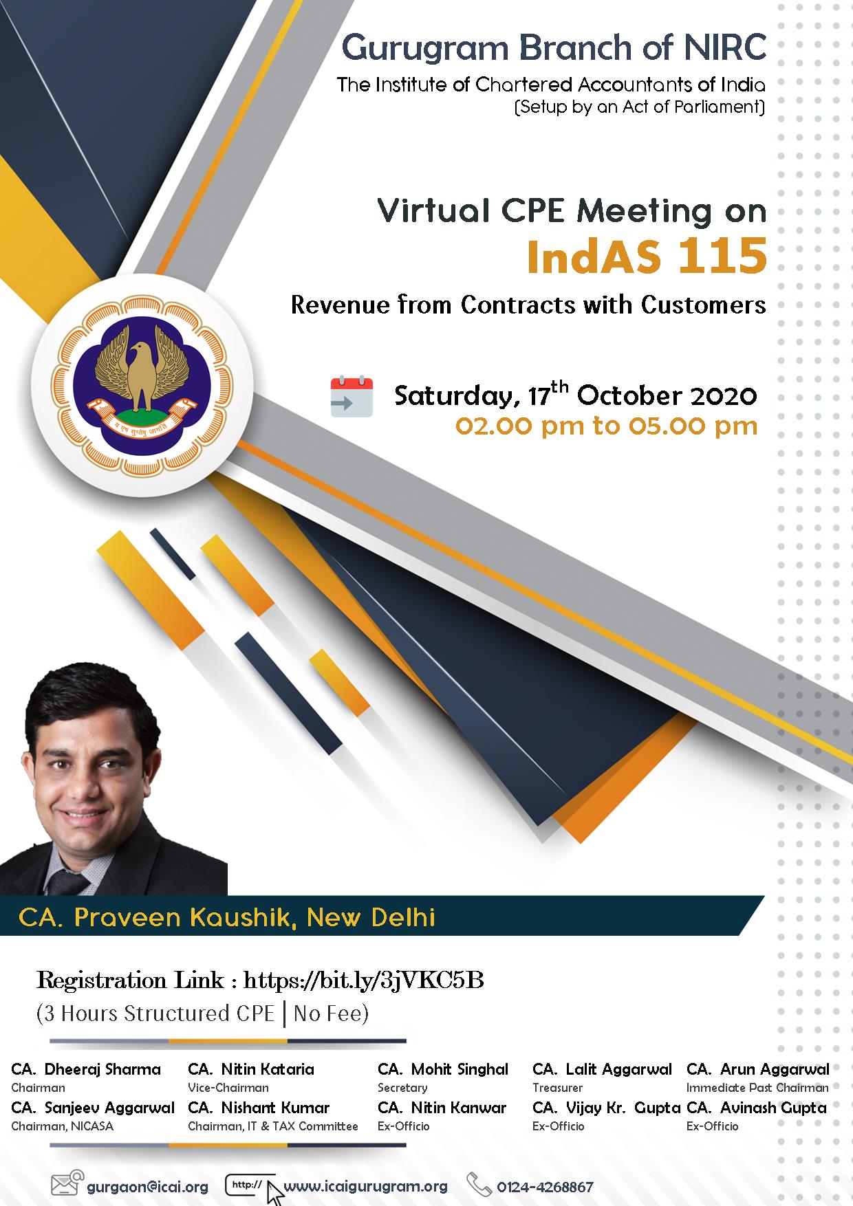 Virtual CPE Meeting on IndAS 115