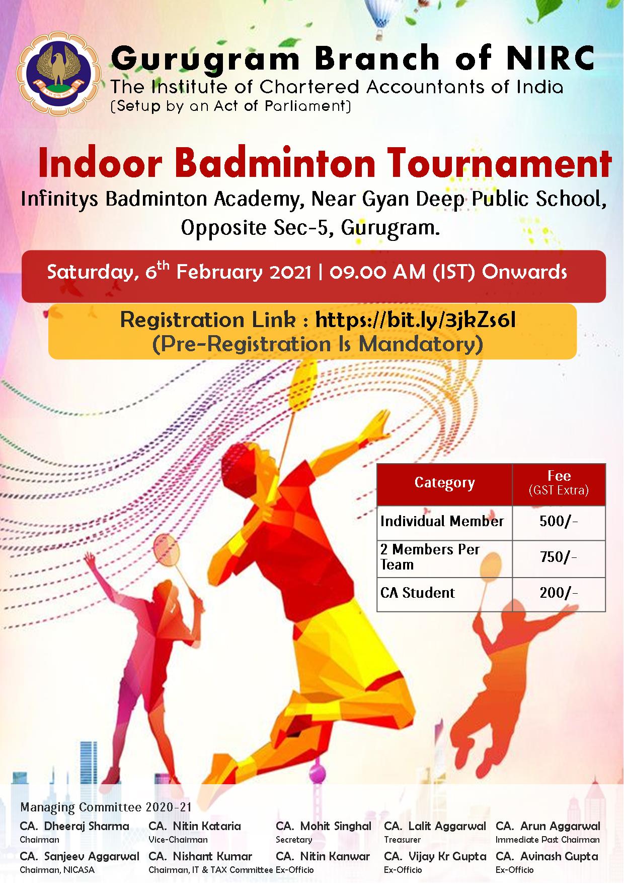 Indoor Badminton Tournament