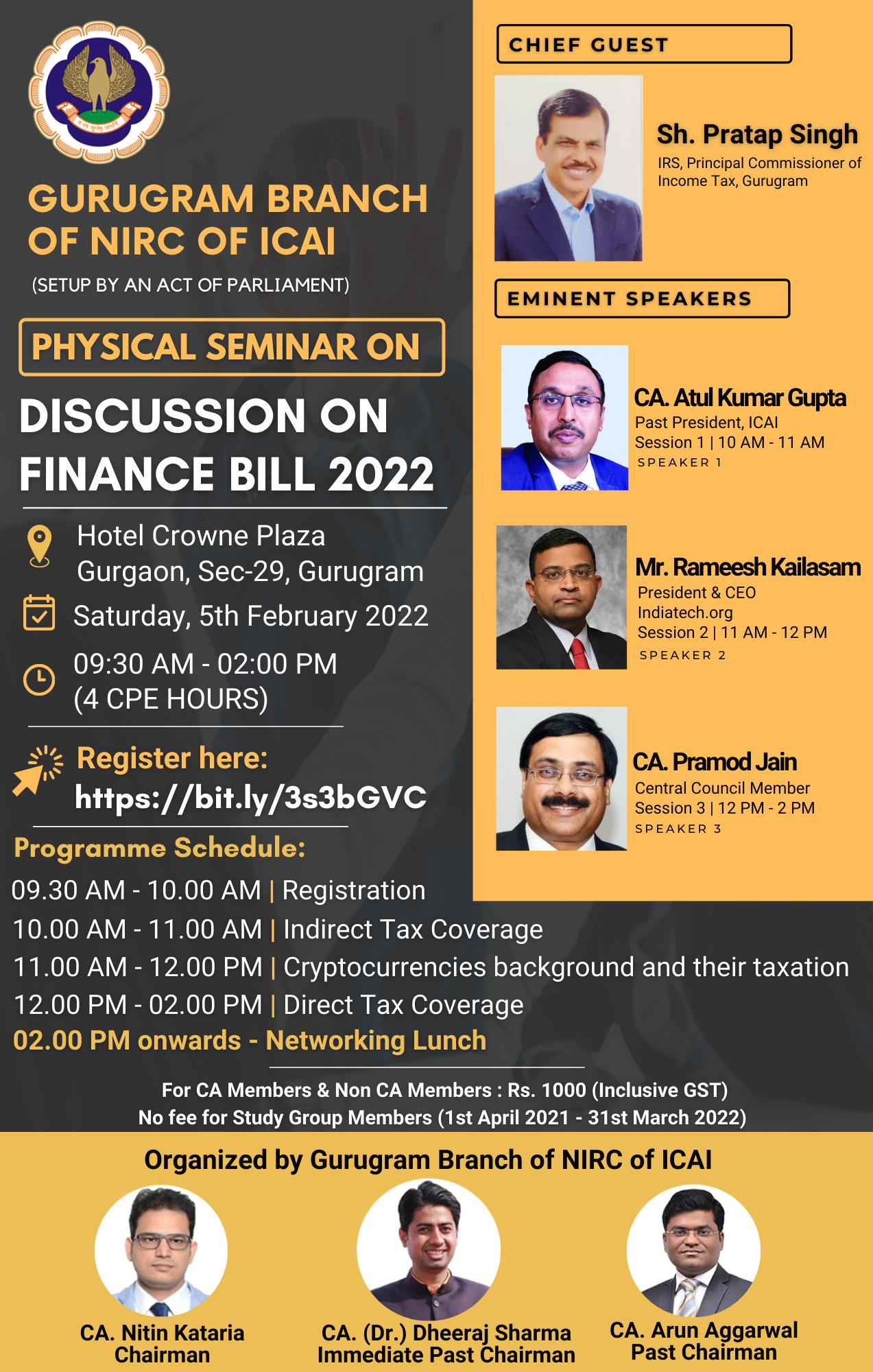 Seminar on Discussion on Finance Bill 2022