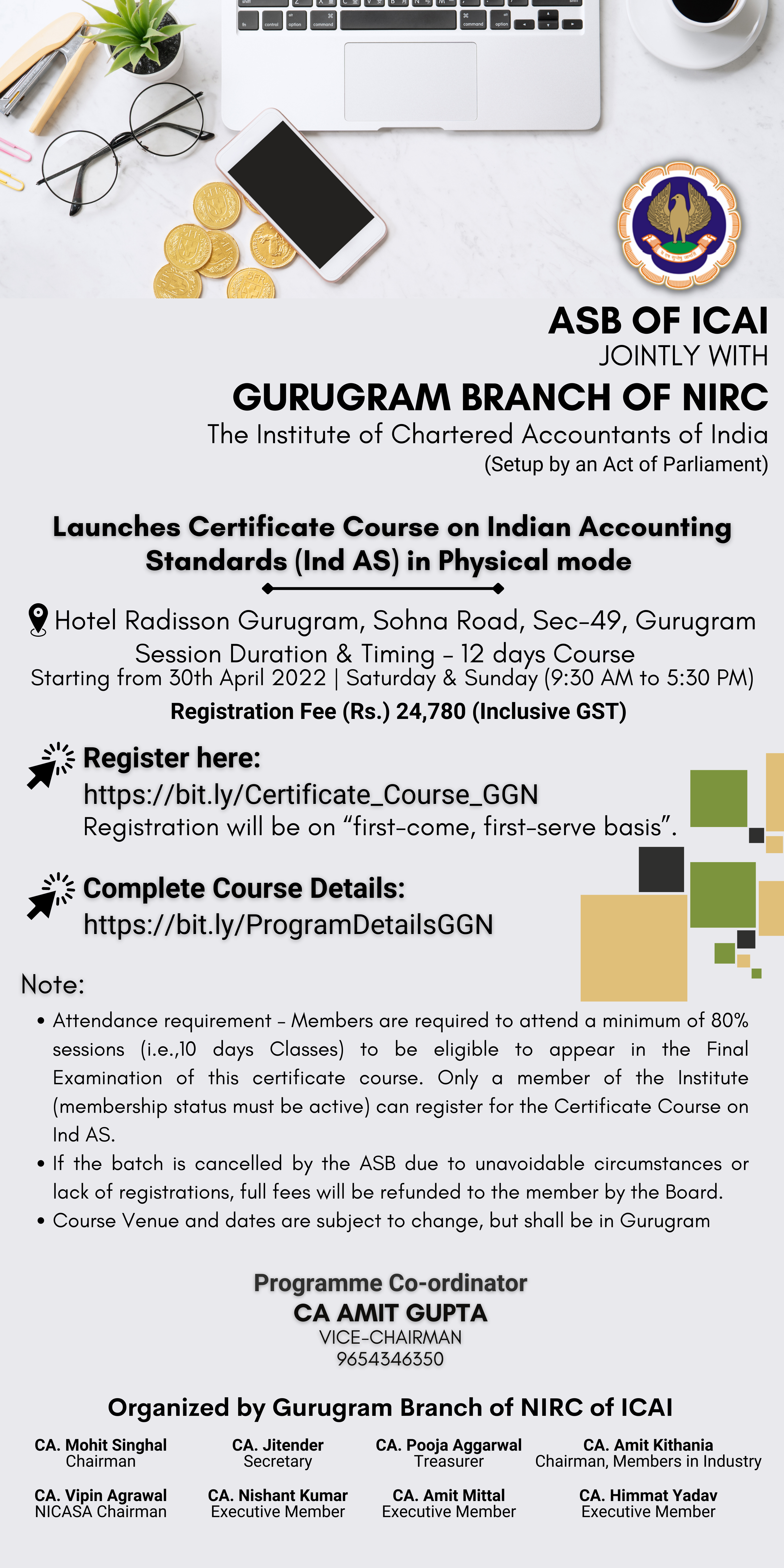 ASBCertificate Course on Indian Accounting Standards (Ind AS)