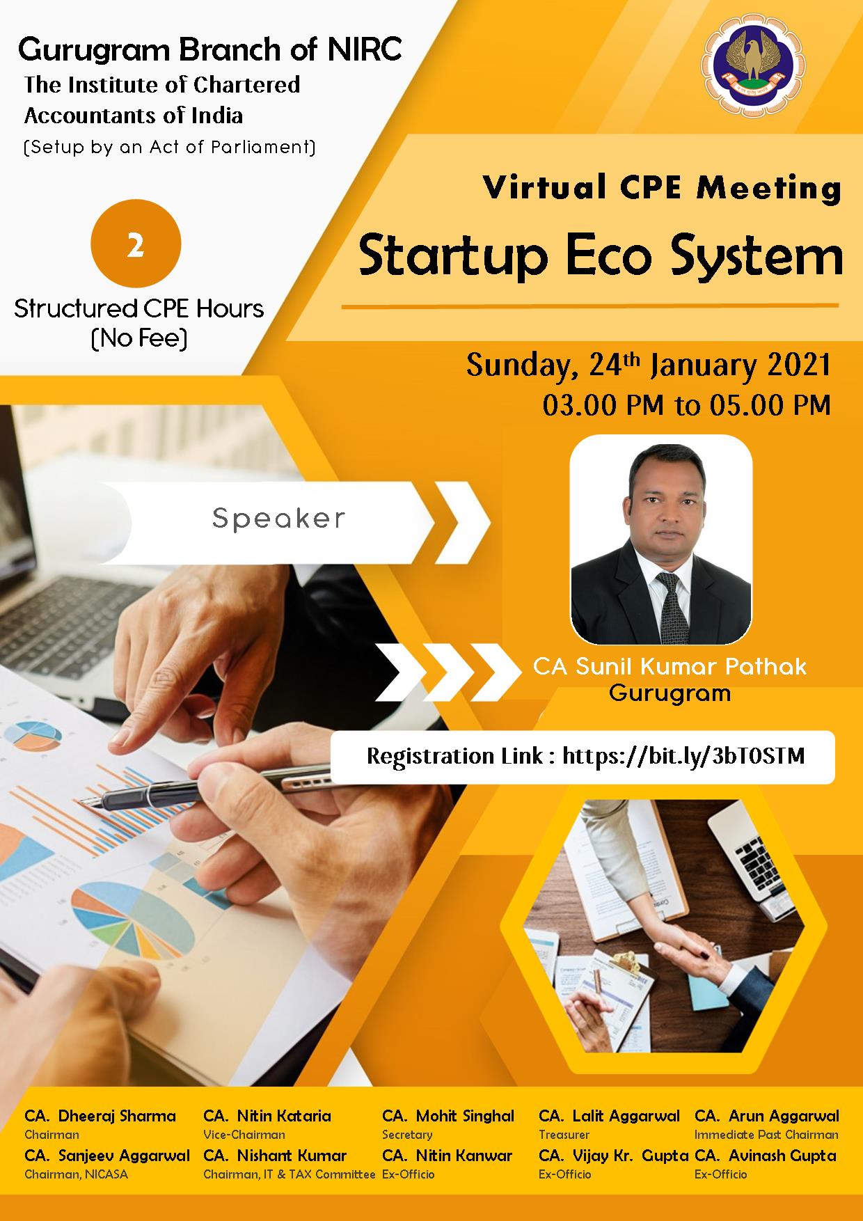Virtual CPE Meeting on Startup Eco System