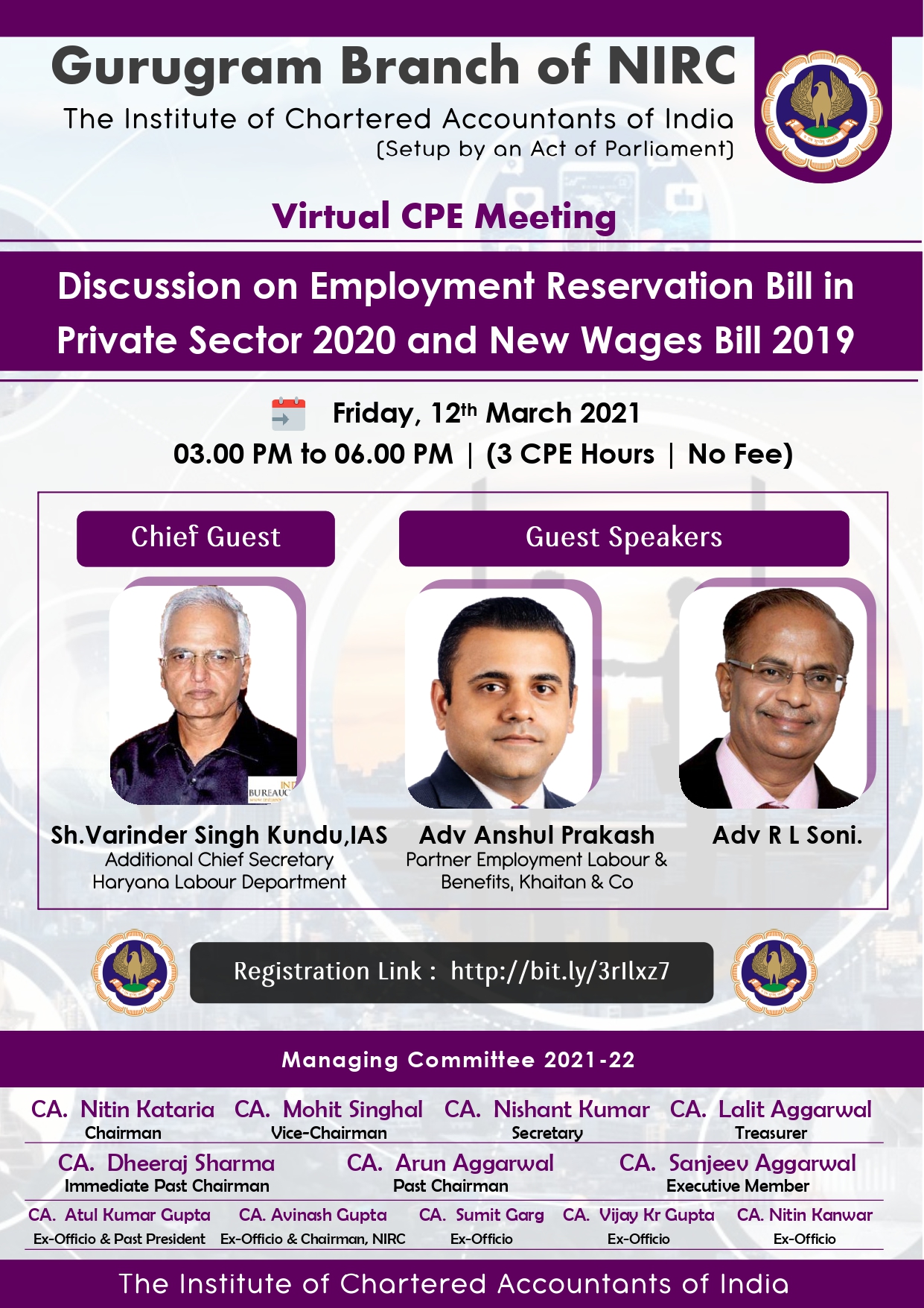 Discussion on Employment Reservation Bill in Private Sector 2020 and New Wages Bill 2019