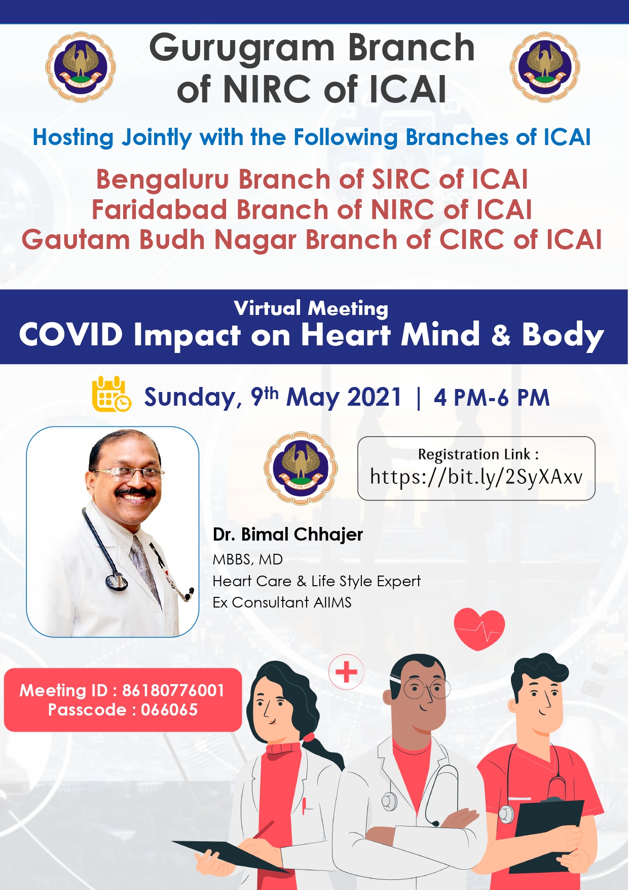 Virtual Meeting on COVID Impact on Heart Mind & Body