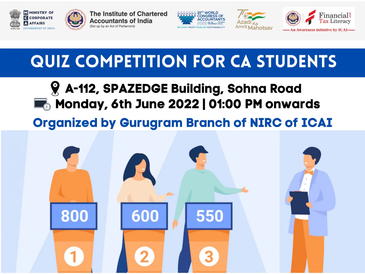 Quiz Competition for CA Students