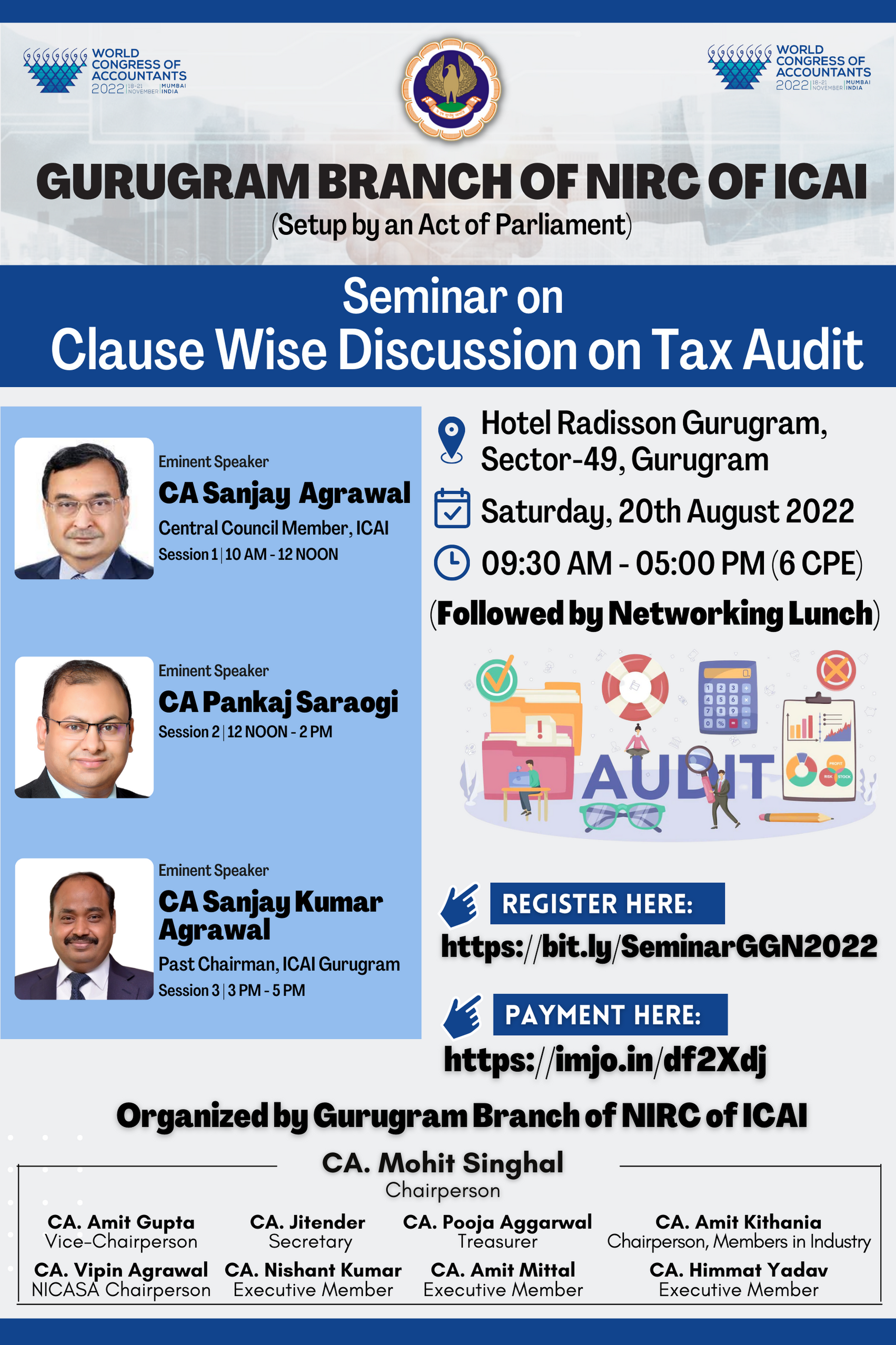 Physical Seminar on Clause Wise Discussion on Tax Audit