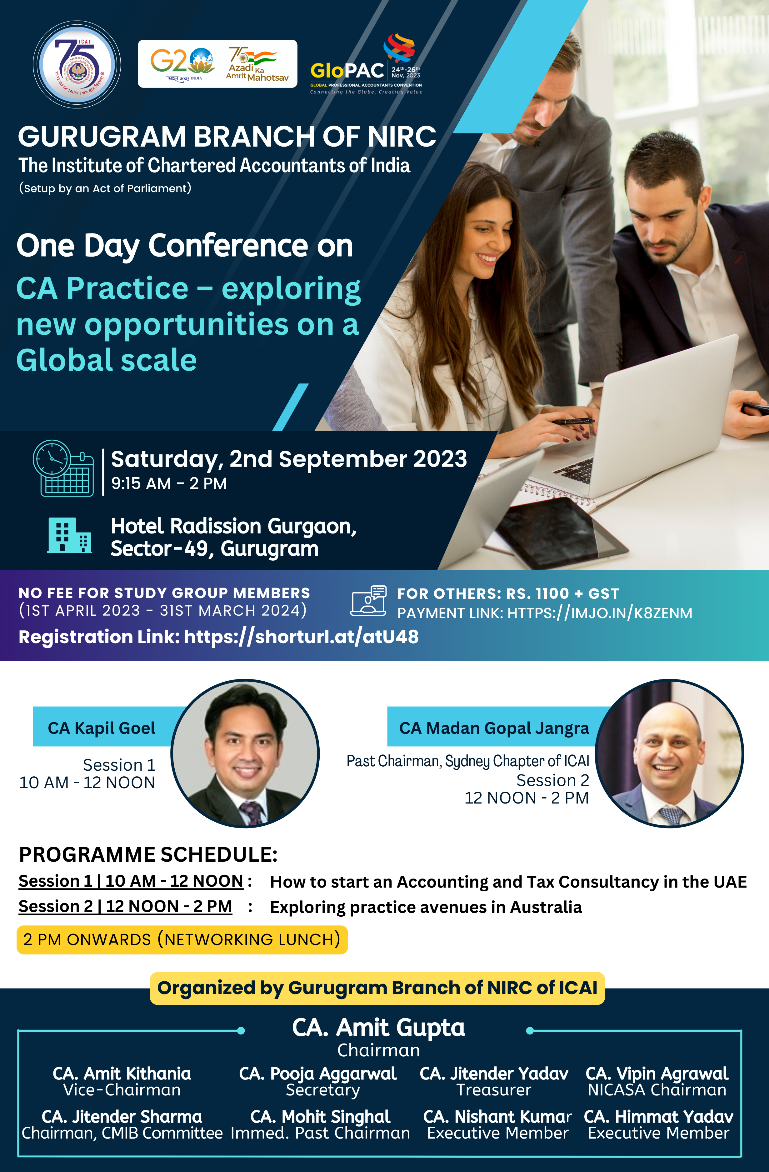 One Day Conference on CA Practice – exploring new opportunities on a Global scale