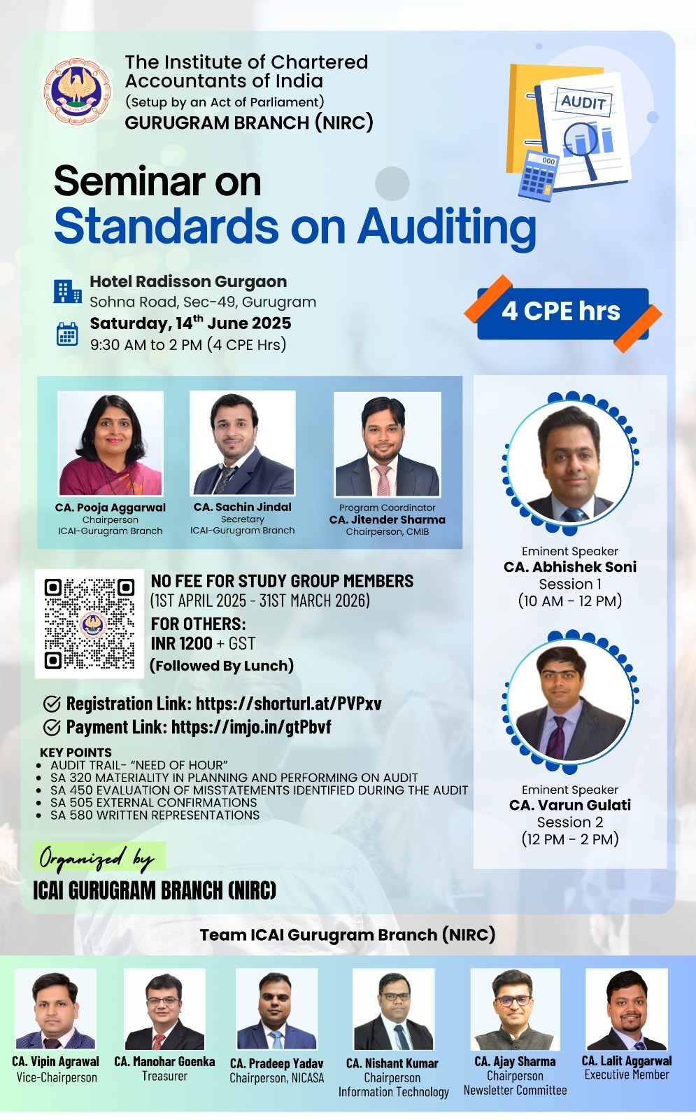Seminar on Standards on Auditing