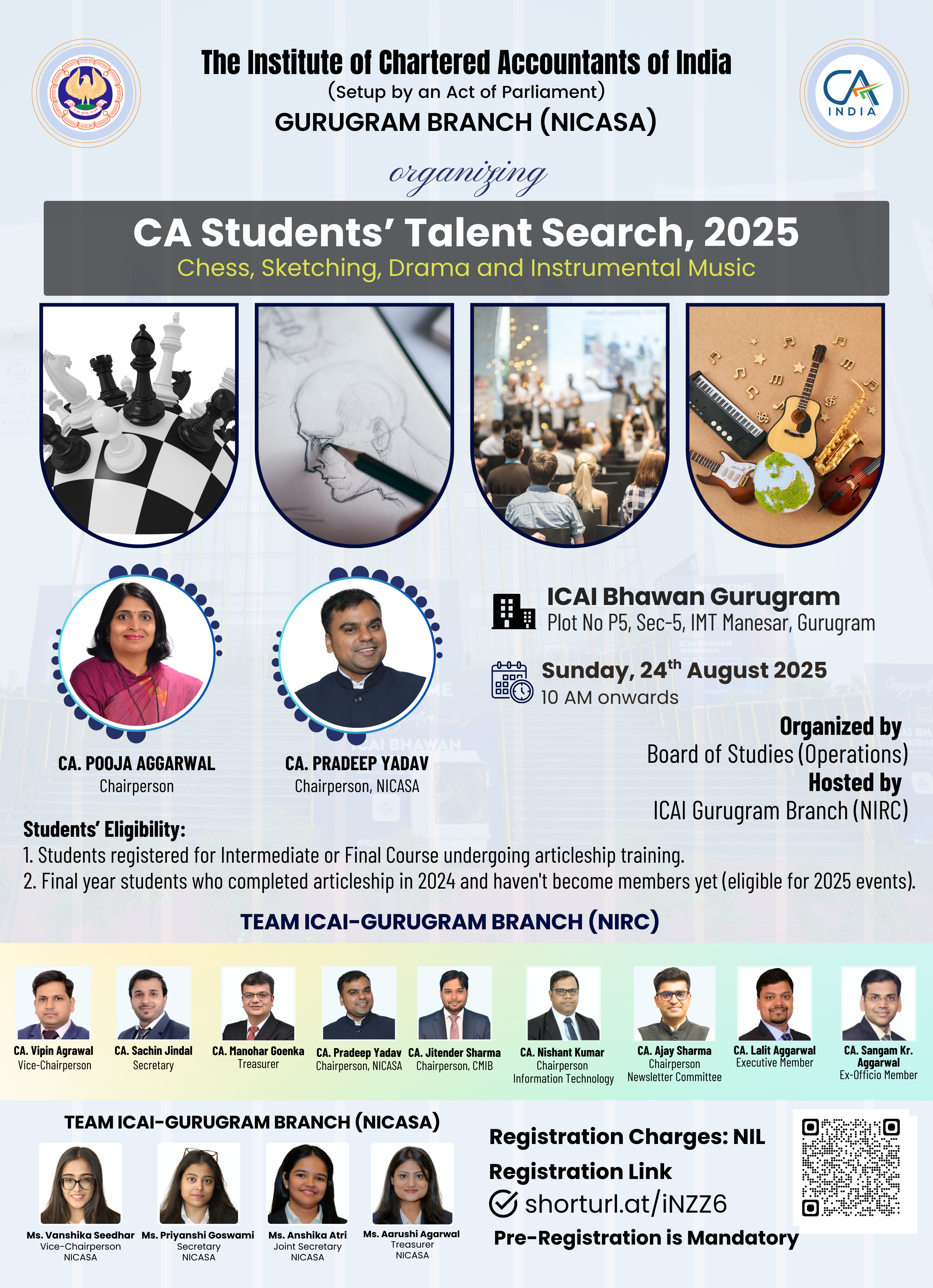 CA Students’ Talent Search 2025