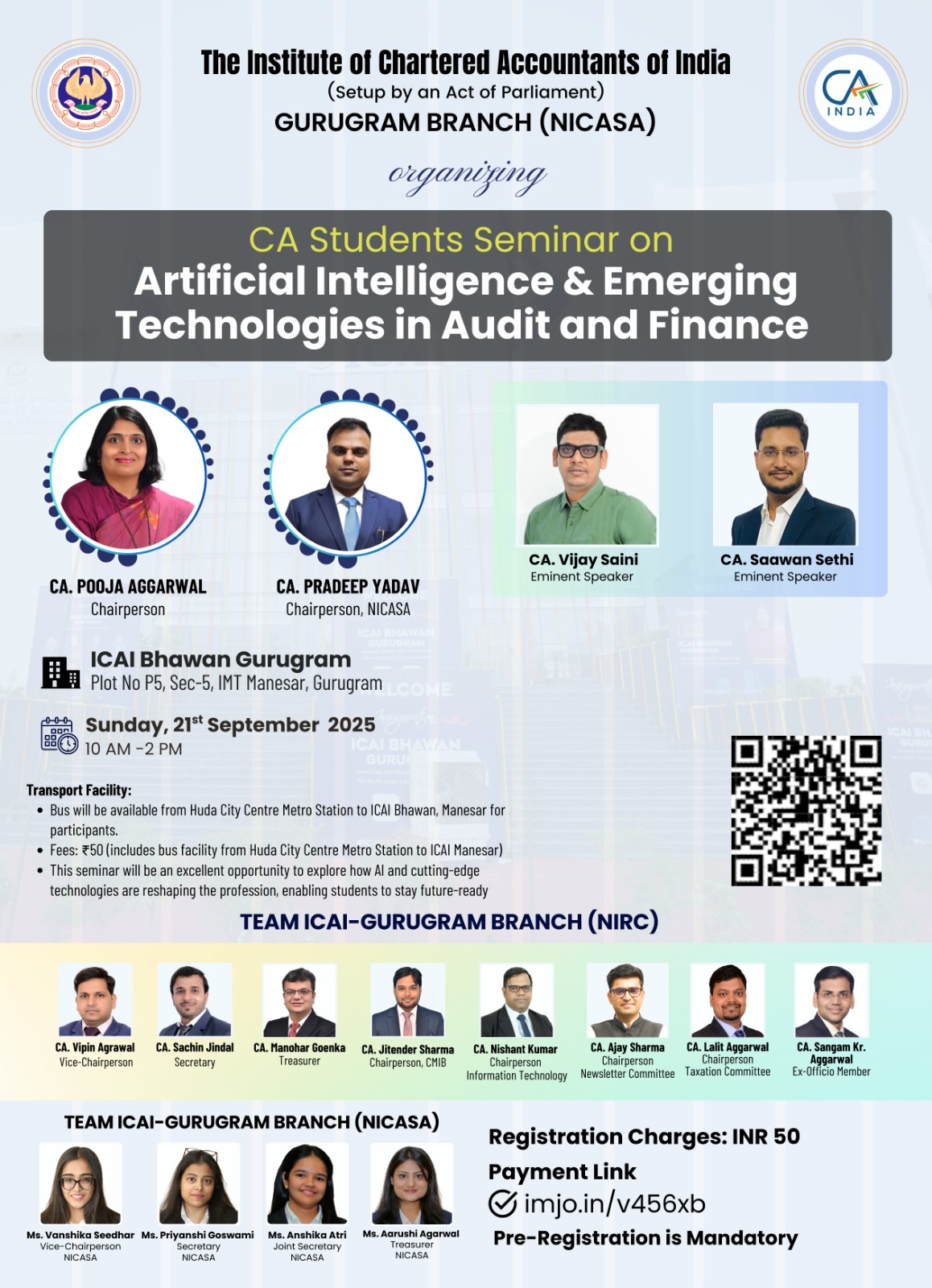 Seminar on Artificial Intelligence & Emerging Technologies in Audit and Finance
