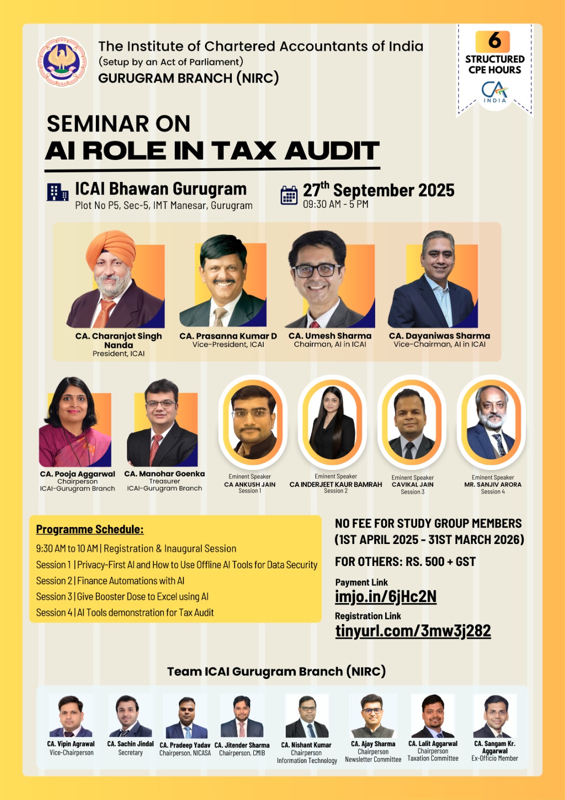 Seminar on AI Role in Tax Audit