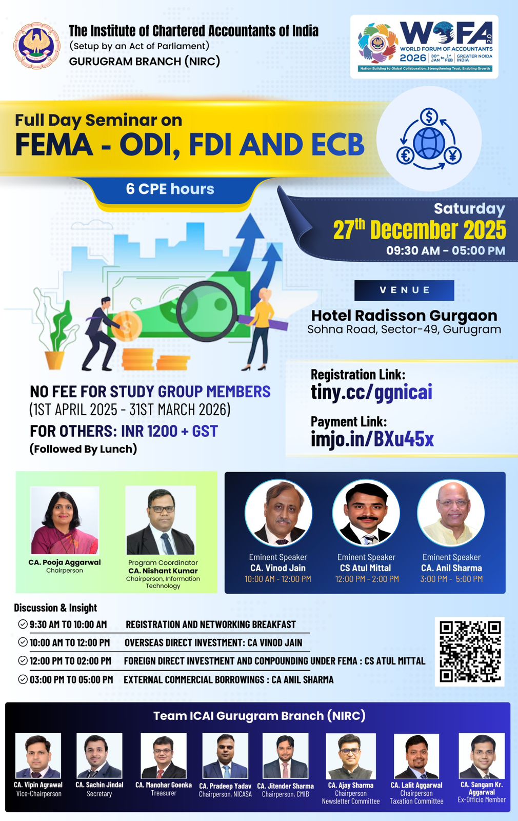 Full Day Seminar on FEMA – ODI, FDI and ECB