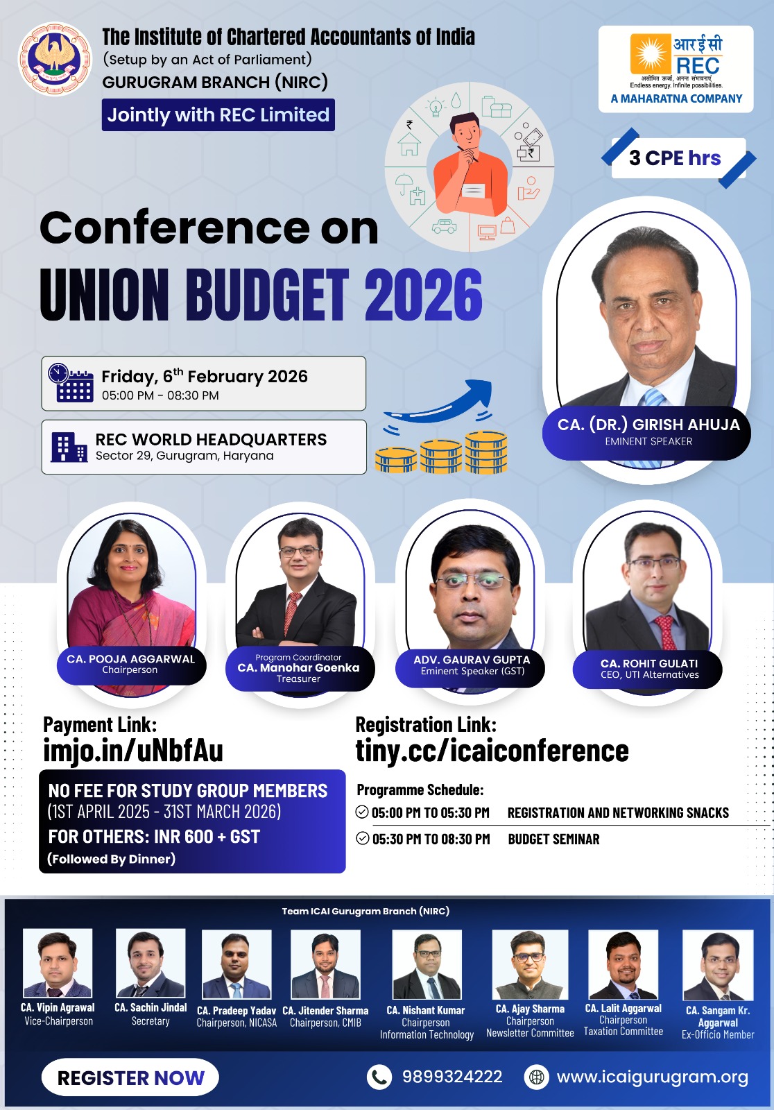 Conference on UNION BUDGET