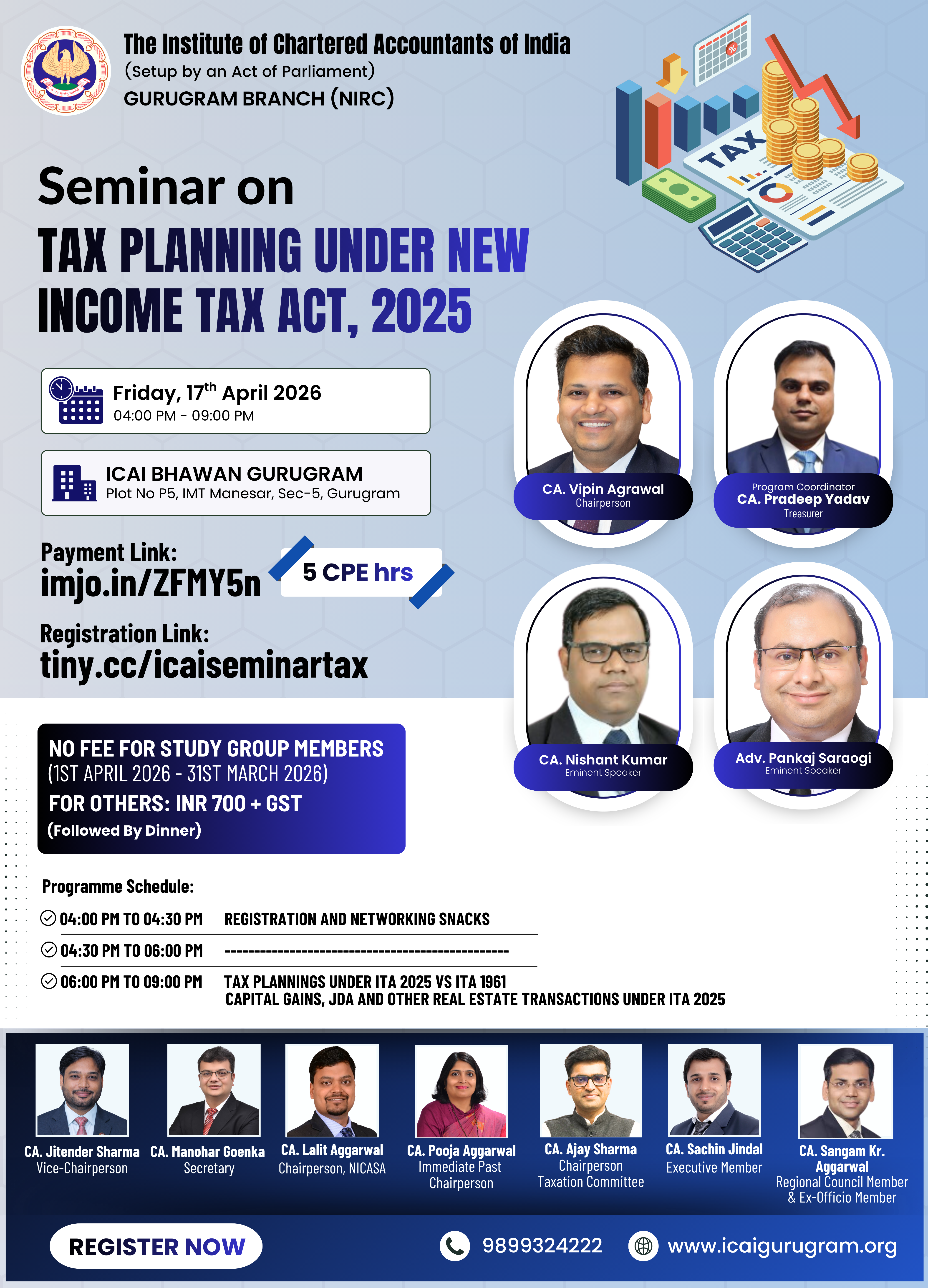 Seminar on Tax Planning under New Income Tax Act, 2025