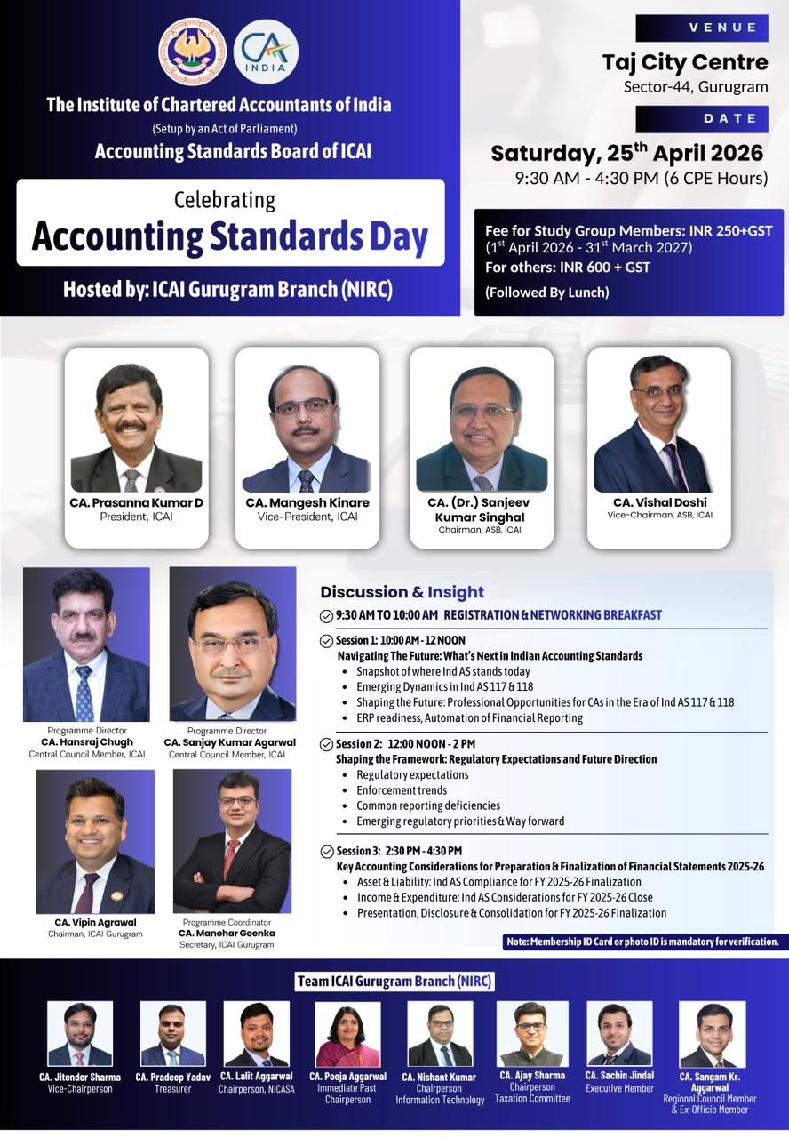 Celebrating Accounting Standards Day